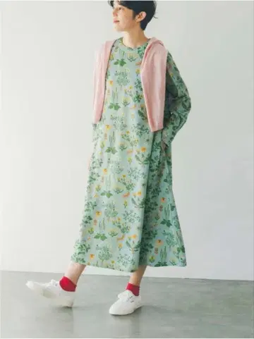 펠리시모 핀레이손 ROHDOT 꽃무늬 롱 원피스