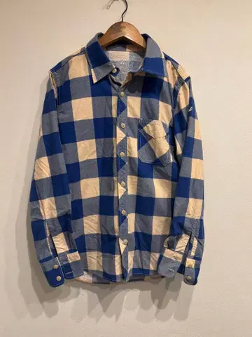 TMT 버팔로 체크 프린트 셔츠 체크 셔츠