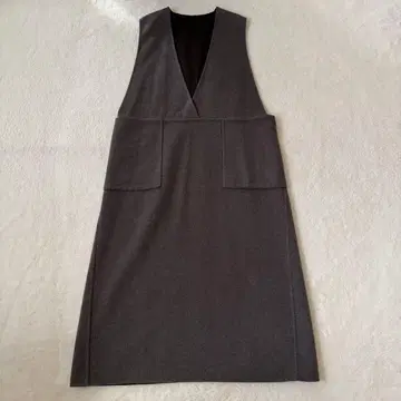 drawer 리버서블 원피스 A라인 울 V넥
