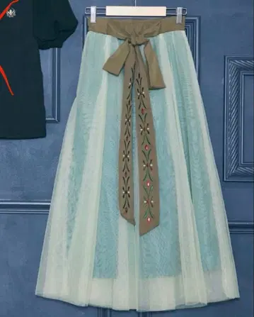 디즈니 겨울왕국 안나 대관식 스커트 샤샤 스커트