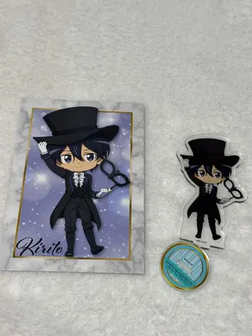 소드 아트 온라인 가면무도회 아크릴 스탠드 엽서 키리토