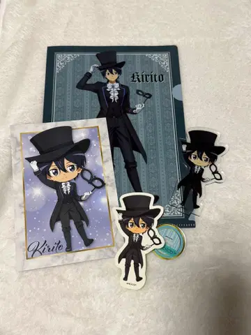 소드 아트 온라인 가면무도회 아크릴 스탠드 엽서 키리토