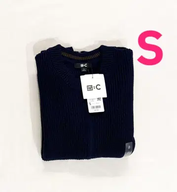 유니클로 C 크루넥 풀 집업 가디건 S 사이즈 네이비 새상품 UNIQLO