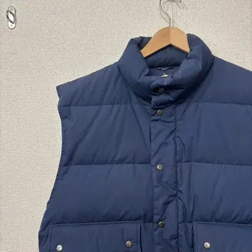 미국 빈티지 의류 다운 베스트 무지 자수 택 XL 3251