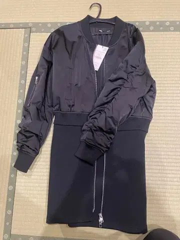 블랙 MA-1 자켓 L 사이즈