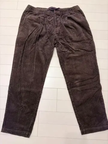 coen 코듀로이 바지 다크 브라운