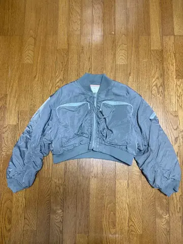 searoomlynn 숏 MA-1 인기 그레이 새상품급