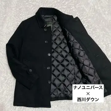 나노 유니버스 니시카와 다운 헝가리 다운 코트 퀼팅 다운