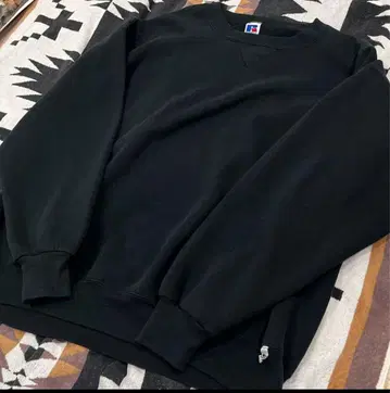 무지 블랙 앞V 미국제 러셀 애슬레틱 USA제 러셀