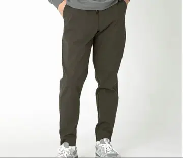 조거 팬츠 모카 올리브