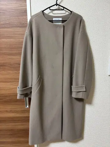 BAYFLOW 베이지 롱 코트