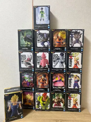 드래곤볼 프라이스 피규어 묶음 판매 18점