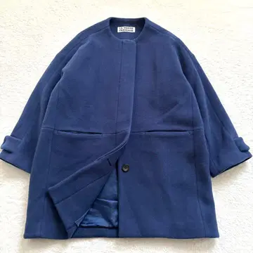 [새상품급] 마린프랑세즈 울 코트 고급스러운 컬러 빅사이즈 체형 커버