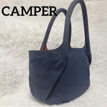 CAMPER 네이비 컬러 토트백 네이비
