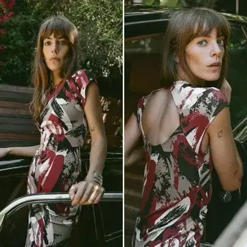 새상품급 ZARA 스트레치 원피스 S 1회 착용 실루엣 예쁨