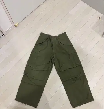 미군 us 빈티지 M65 카고 팬츠 small short