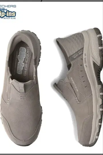 스케쳐스 슬립인즈 여성용 스웨이드 스니커즈 24.5