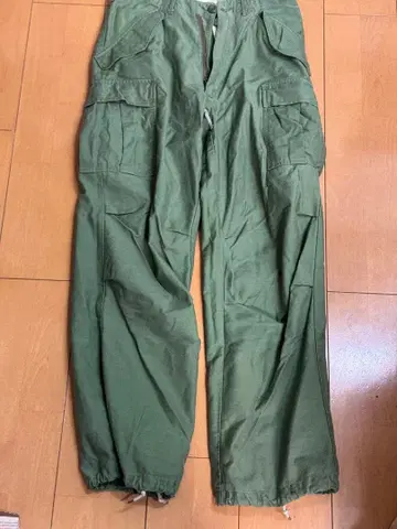 M65 카고 팬츠 밀리터리 구제 의류