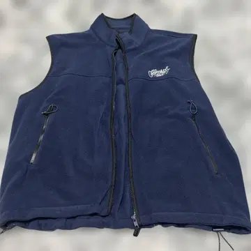 cm 플리스 베스트 L 네이비