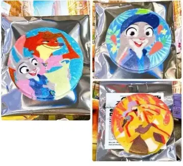 주토피아 복슬복슬 캔뱃지 주디 닉 영화 주토피아2 캔뱃지