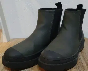 ZARA 다크 그린 첼시 부츠 39 남성용