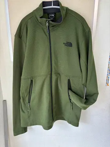 THE NORTH FACE 플리스 자켓 올리브 그린