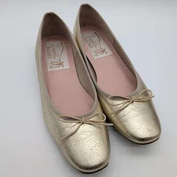 Jeune fille ballet 골드 발레 슈즈