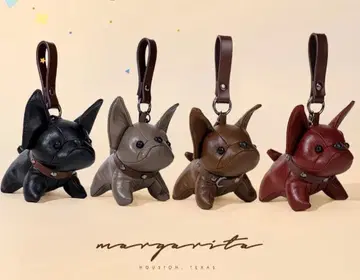 프렌치 불독 키링 4색 세트