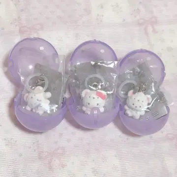 산리오 메지루시 액세서리 폭신폭신 스노우 키티 시나모롤 포차코