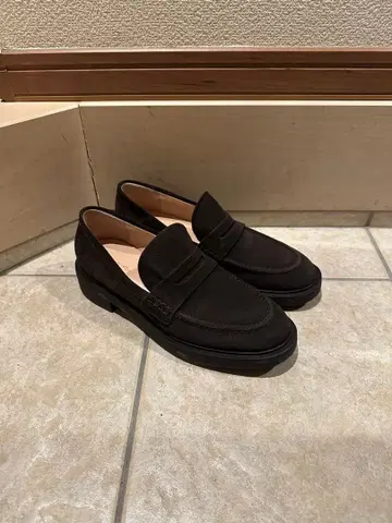 다크 브라운 스웨이드 로퍼