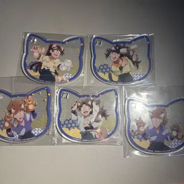 닌타마 란타로 난자타운 아크릴 코스터 컴플리트 세트 5학년