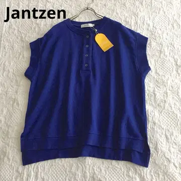 [ 미사용 ] Jantzen 상의 블루