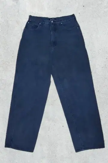 00s 숀 존 SEAN JOHN 블랙 데님 오버 사이즈 XL