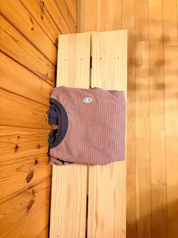 genzai 보더 긴팔 T셔츠