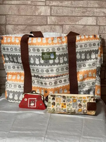 토토로 에코백 펜 케이스 도장 케이스