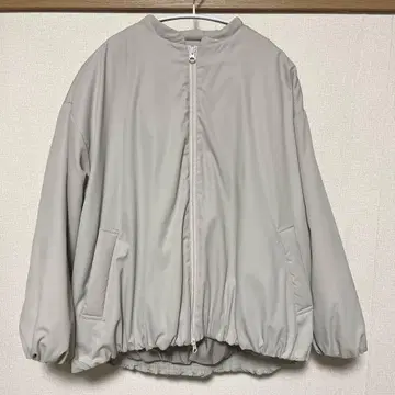 mao made 패딩 자켓 아우터 베이지