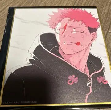 주술회전 전시회 애니메이션 시부야 사변 미니 색지 이타도리 유우지