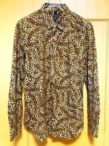 RUDE GALLERY 레오파드 긴팔 셔츠 M 기모 벨로아