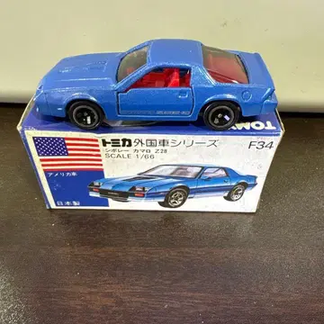 S1527 파랑 상자 토미카 F34 시보레 카마로 Z28 블루 메탈