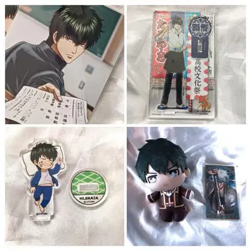 은혼 히지카타 토시로 아크릴 스탠드 봉제 인형 브로마이드 사카타 긴토키