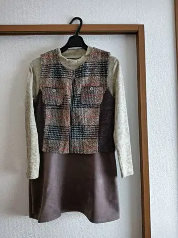 겨울 상품 멋쟁이 튜닉 앙상블 2세트