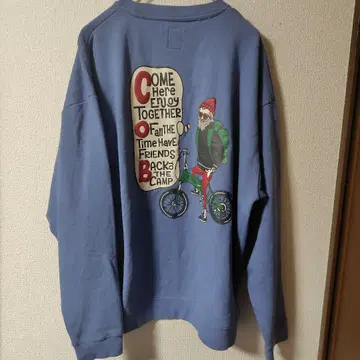 COBMASTER 백 프린트 맨투맨 40