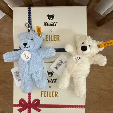 슈타이프 테디베어 키링 한정판 2종