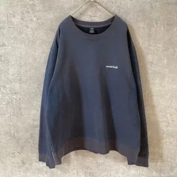 mont-bell 트레이닝복 폴리코튼 네이비 XL 사이즈