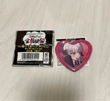 단간론파 키리기리 테레 얼굴 하트 캔뱃지