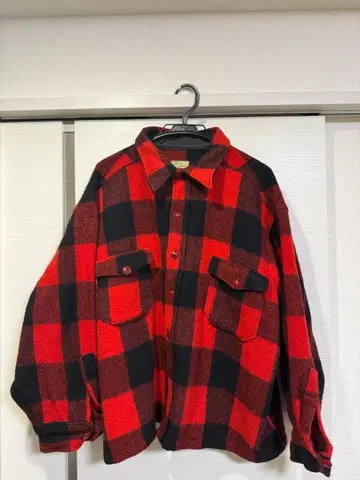 L.L.Bean 필기체 택 미국제 60s 70s 울 자켓