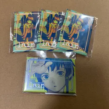 DMM 스크래치 serial experiments E상 스퀘어 캔뱃지