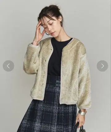 뷰티 앤 유스 유나이티드 애로우즈 보아 블루종