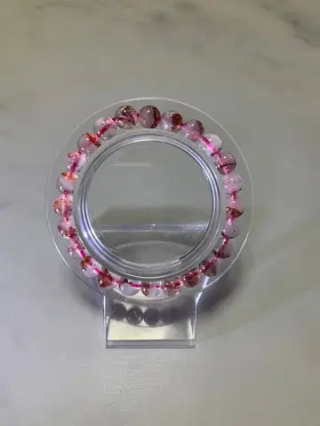 레피도크로사이트 인 쿼츠 팔찌 (파이어 쿼츠) 7mm 후반