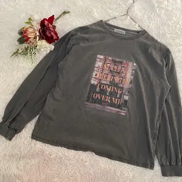 [ SONNY LABEL/어반 리서치 ] 긴팔 T셔츠(f) 빈티지풍